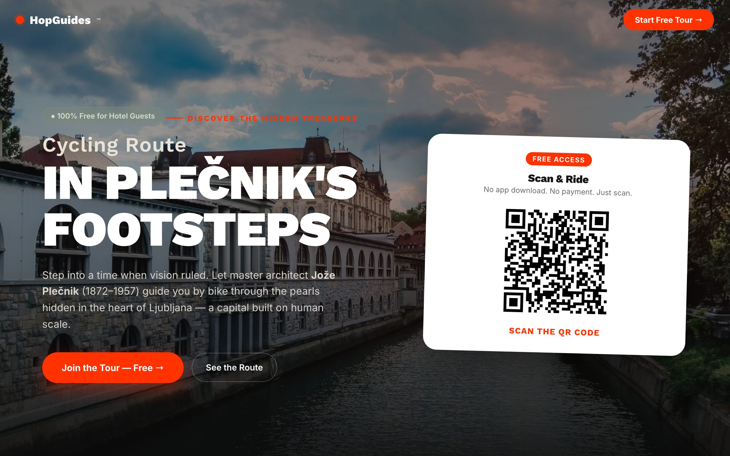 In Plečnik's Footsteps — kolesarska tura
